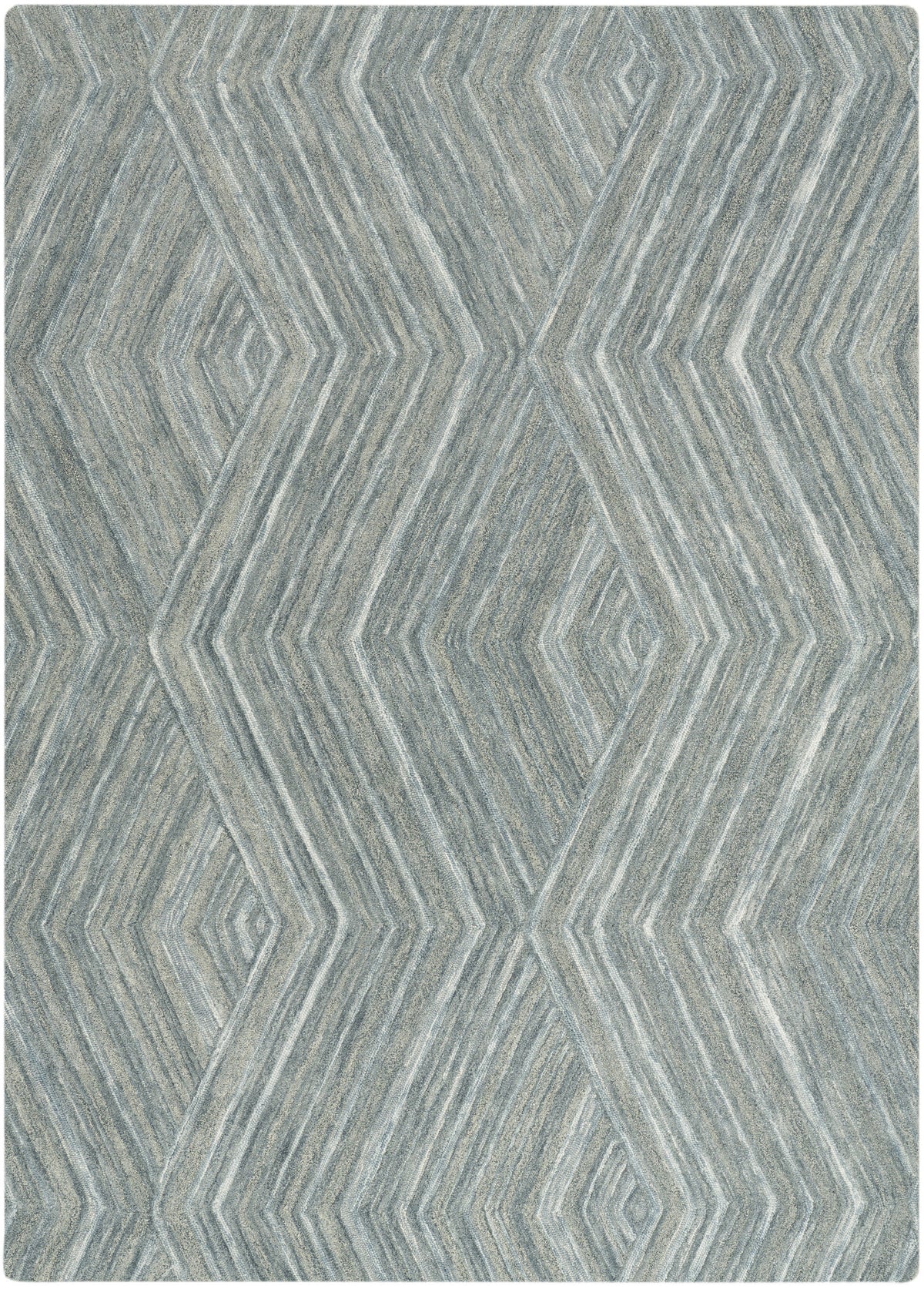 Graceful GRU03 Blue Rug - Rectangle