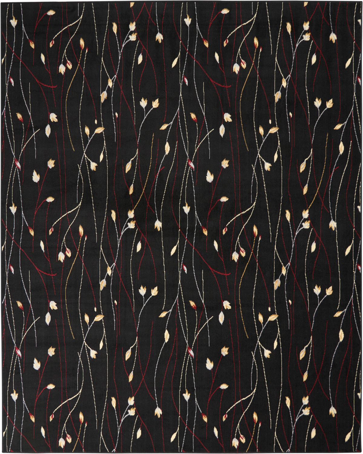 Grafix GRF15 Black Rug - Rectangle