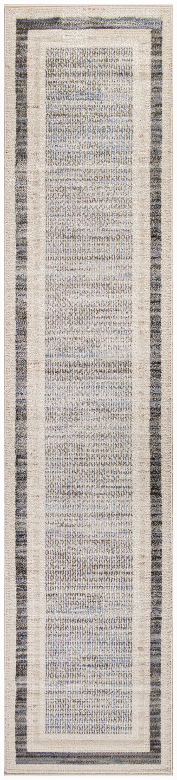 Serenity Home SRH07 Grey Ivory Rug - Runner