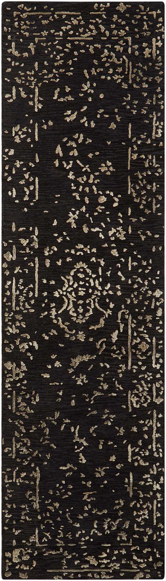 Opaline OPA03 Midnight Silver Rug - Runner