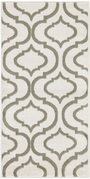 Jubilant JUB19 Ivory Green Rug - Rectangle