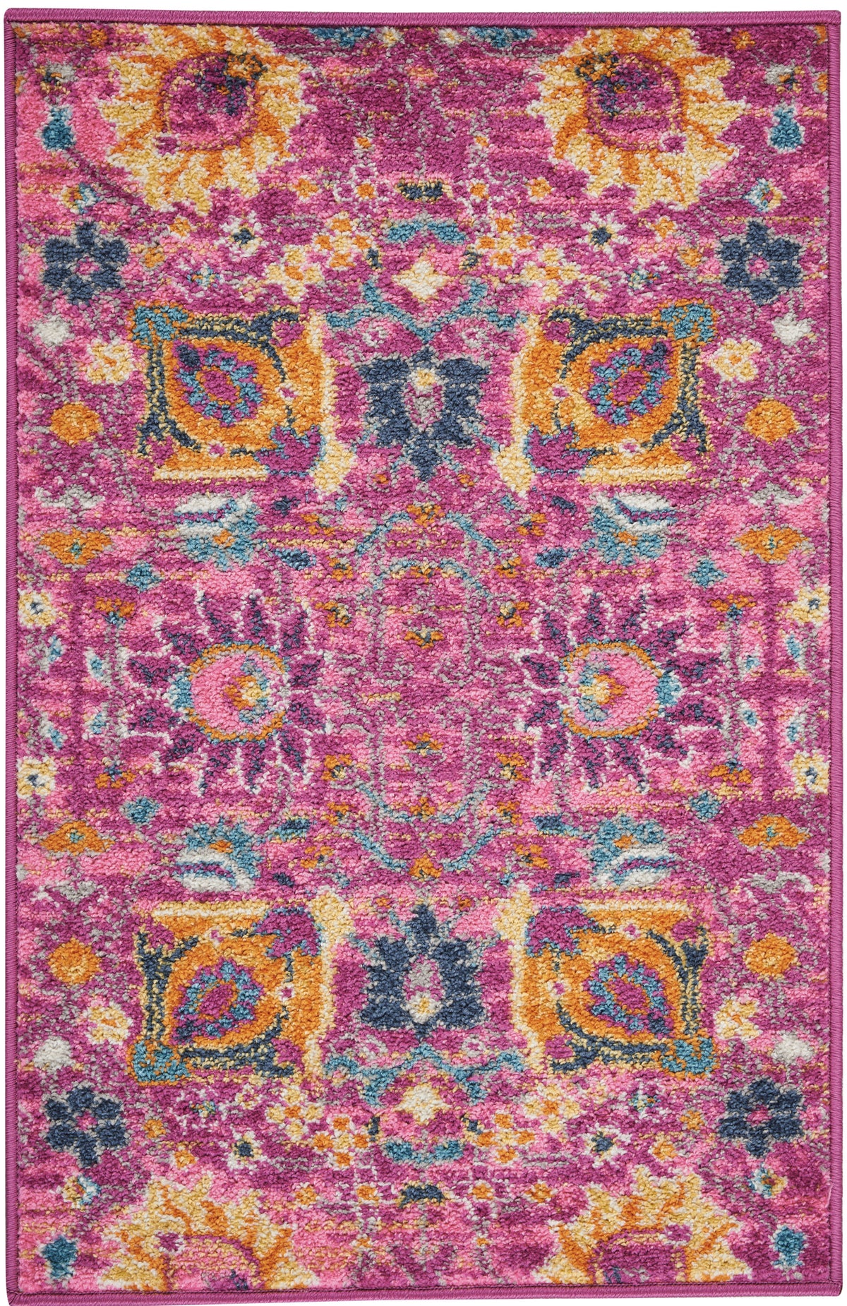 Passion PSN01 Fuchsia Rug - Rectangle