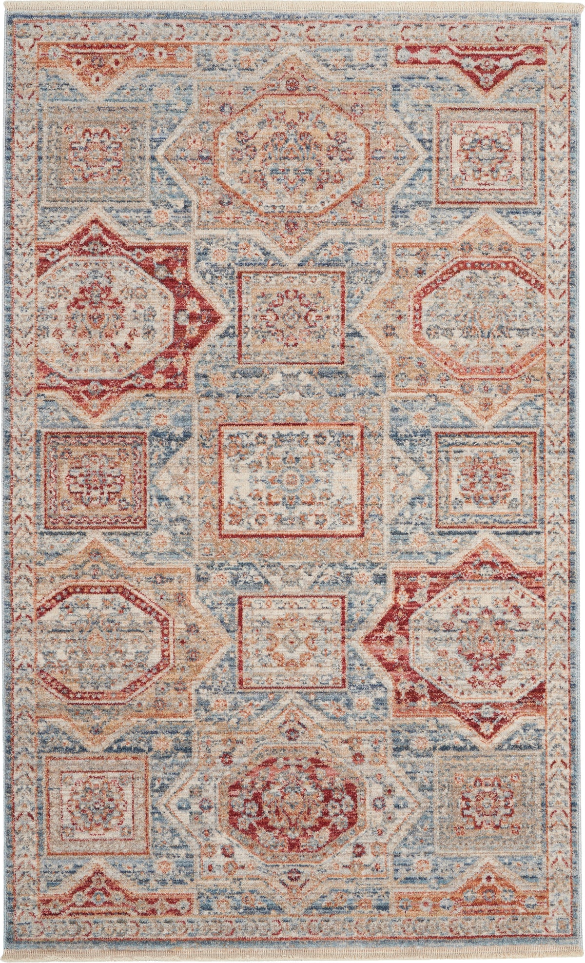 Homestead HMS02 Blue Multicolor Rug - Rectangle