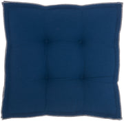 Outdoor Pillows QY029 Navy 18" x 18" x 3" Seat Cushion