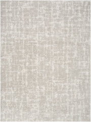 Modern Shag MMD06 Grey Ivory Rug - Rectangle