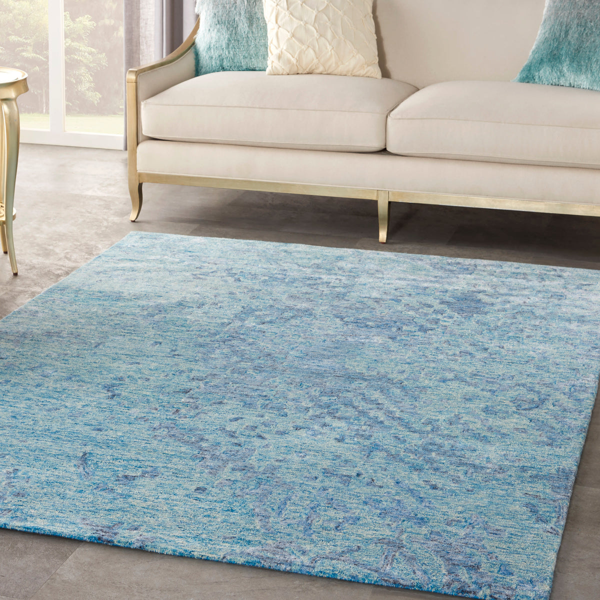 Gemstone GEM05 Alexandrite Rug - room scene