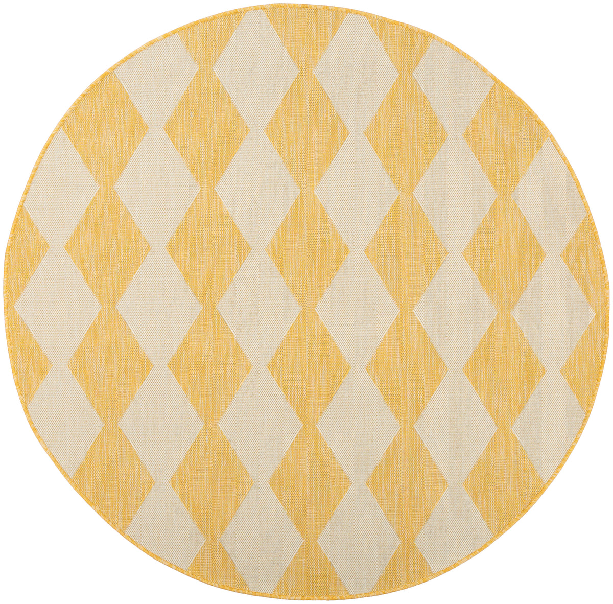 Positano POS04 Yellow Rug - Round