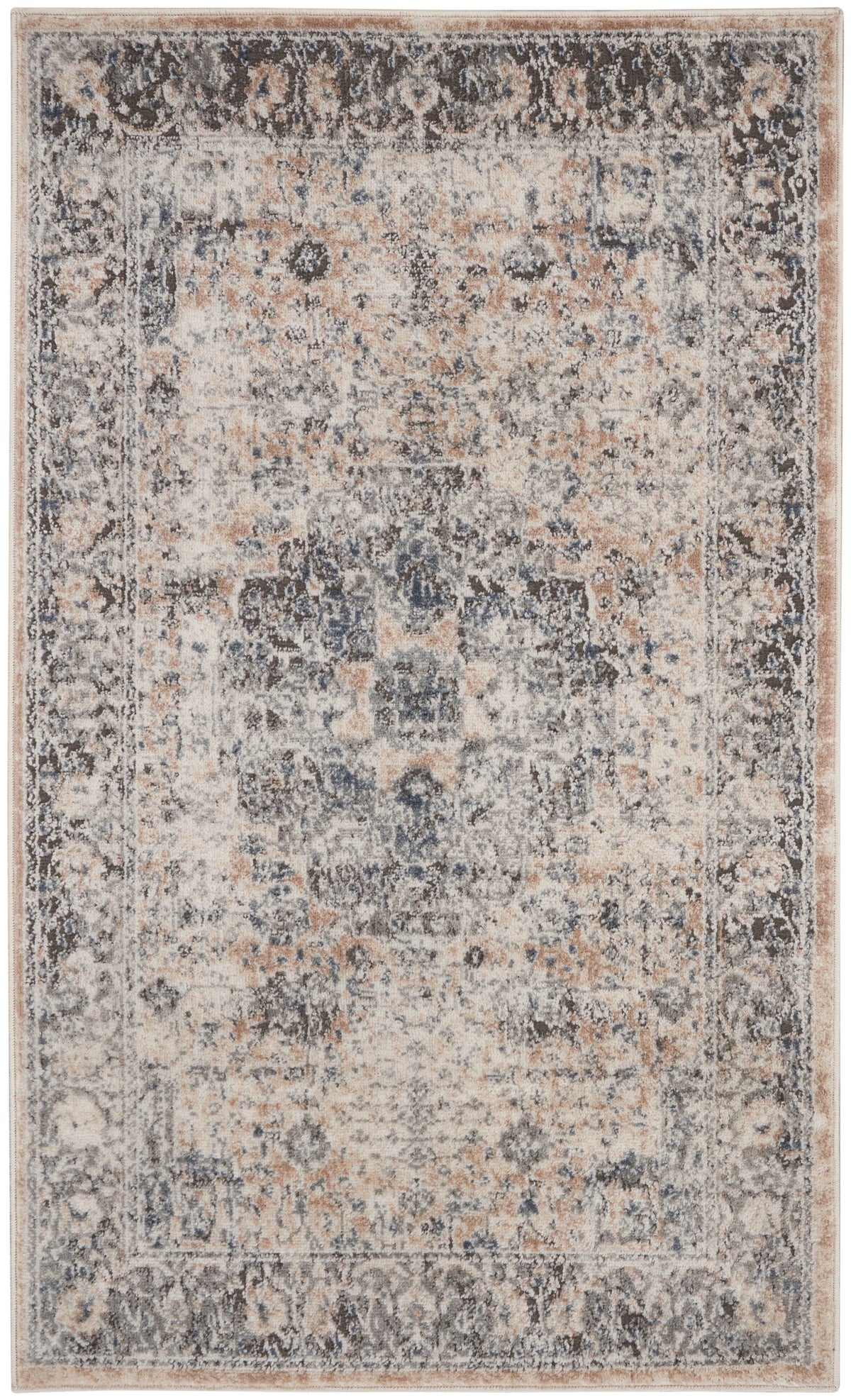 Quarry QUA07 Beige Grey Rug - Rectangle