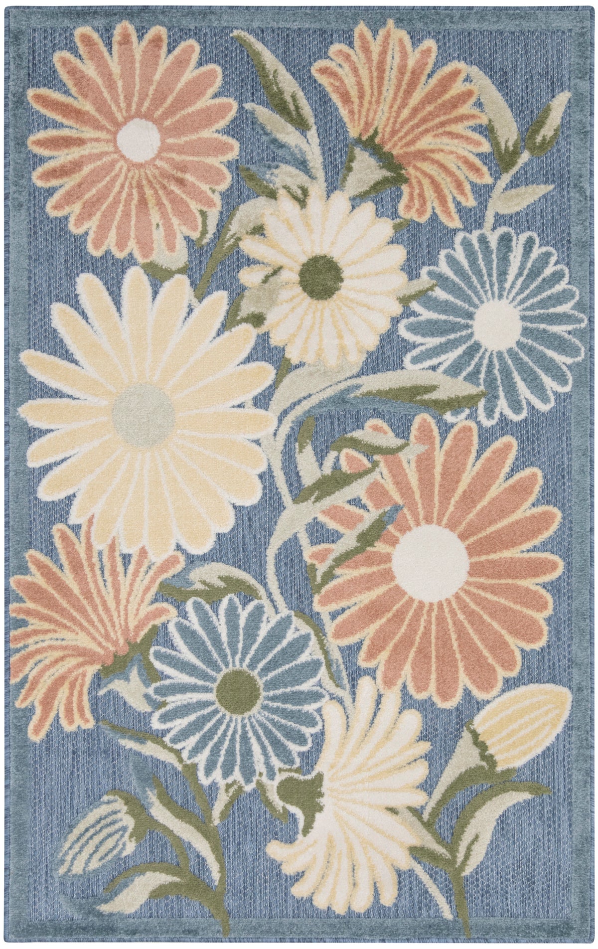 Aloha ALH33 Blue Sage Rug - Rectangle