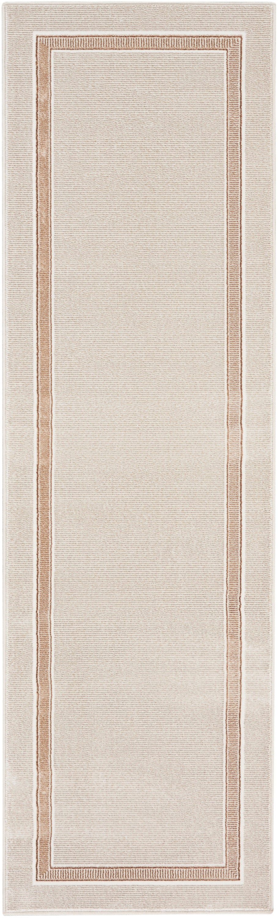 Glitz GLZ08 Ivory Cream Rug - Runner