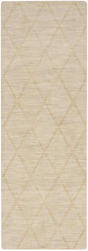 Wool Haven WOH01 Beige Rug - Runner