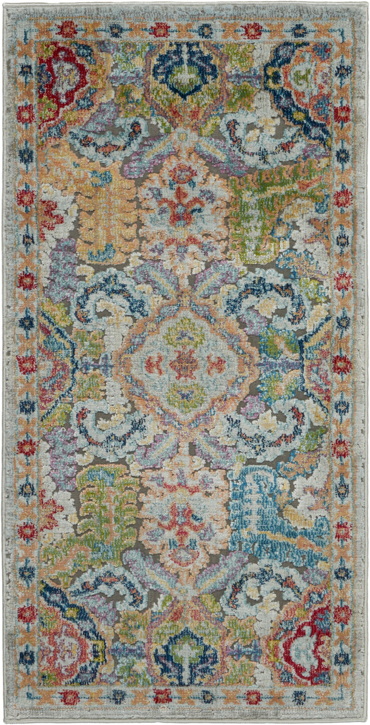 Ankara Global ANR12 Grey Multicolor Rug - Rectangle