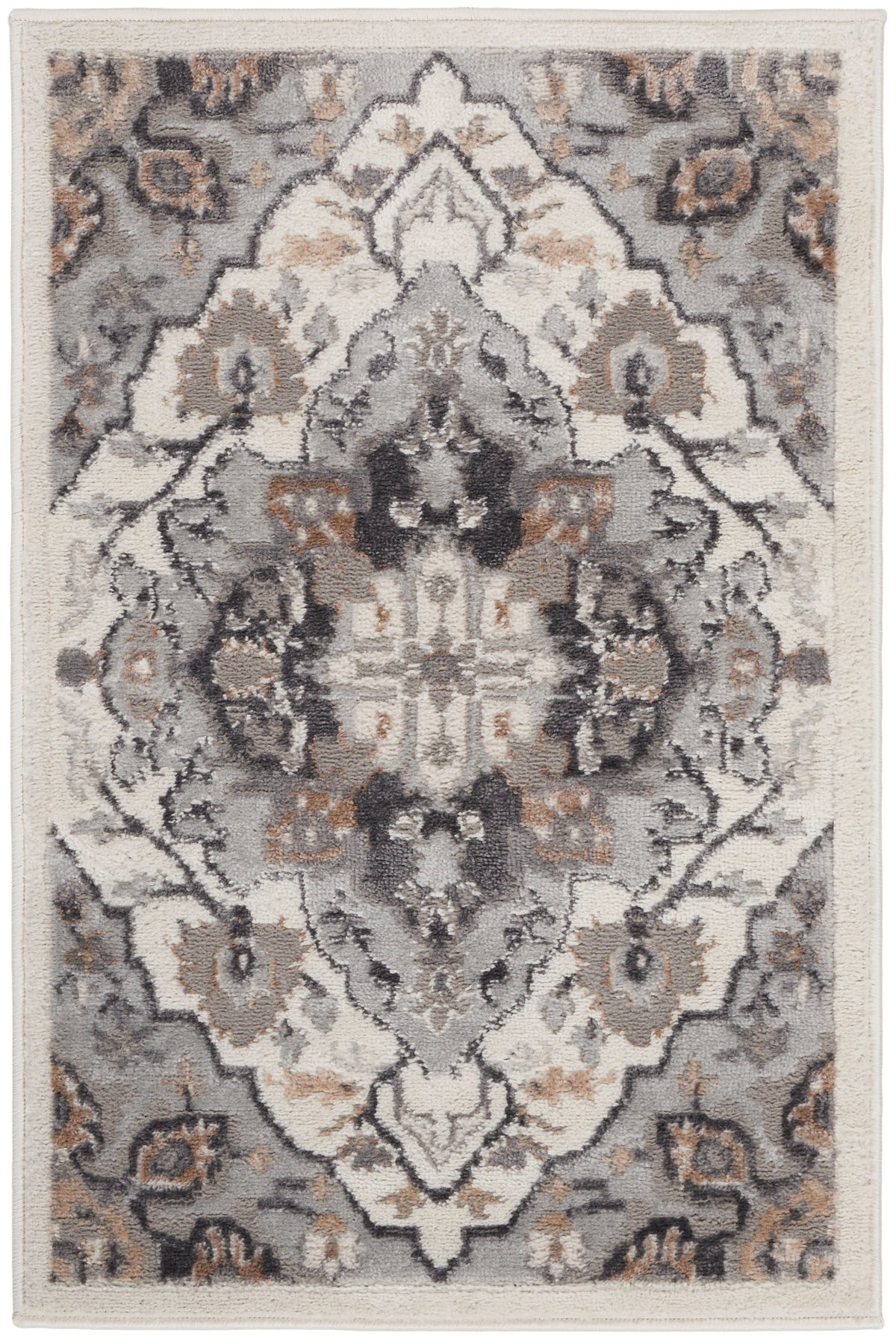 Elation ETN09 Ivory Grey Rug - Rectangle