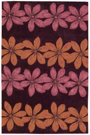 Contour CON16 Plum Rug - Rectangle