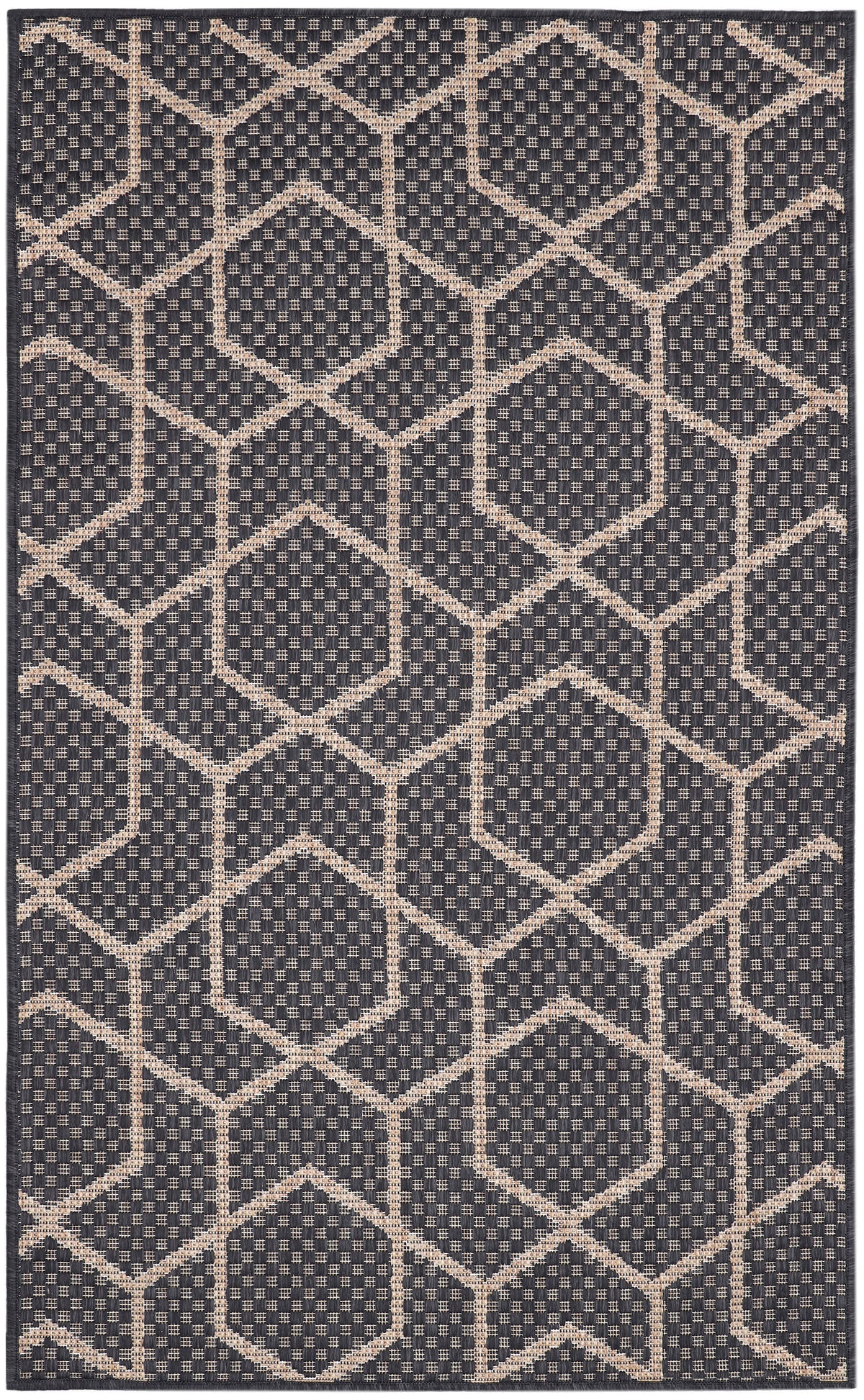 Horizon Indoor/Outdoor HOZ01 Charcoal Rug - Rectangle