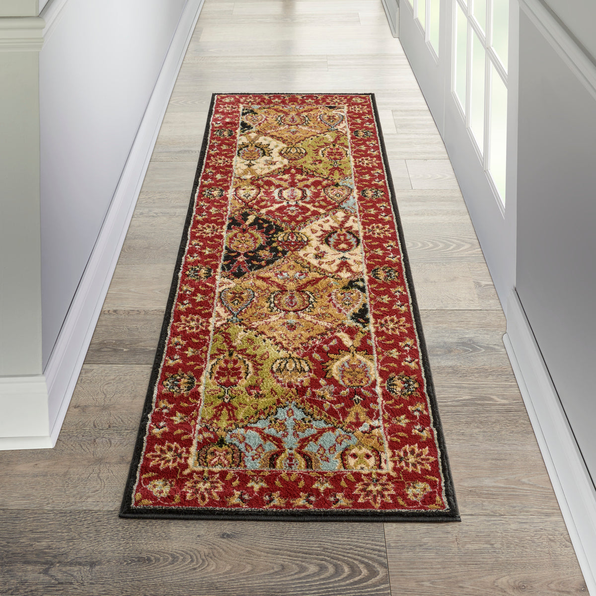Modesto MDS04 Multicolor Rug - room scene