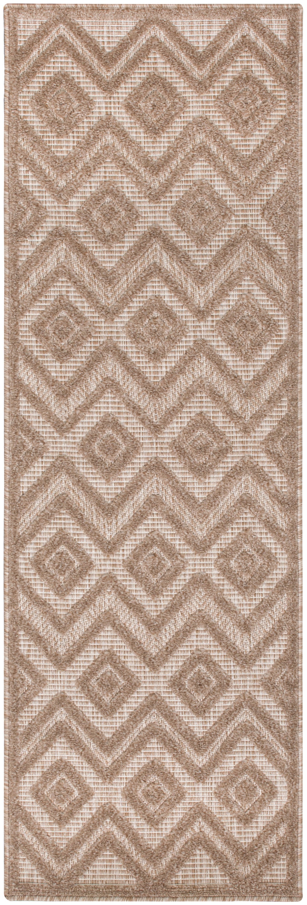 Versatile NRV01 Natural Beige Rug - Runner