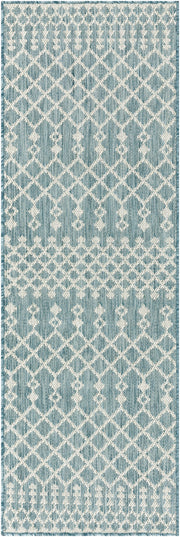 Positano POS02 Aqua Rug - Runner