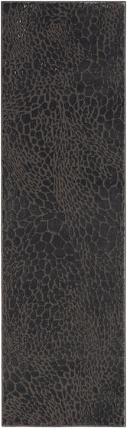 Desire DSR08 Charcoal Silver Rug - Runner