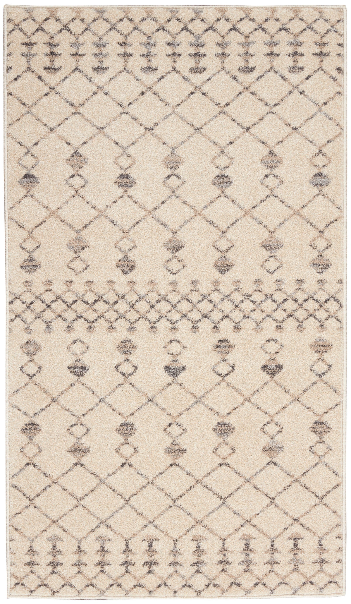 Palermo PMR03 Beige Grey Rug - Rectangle