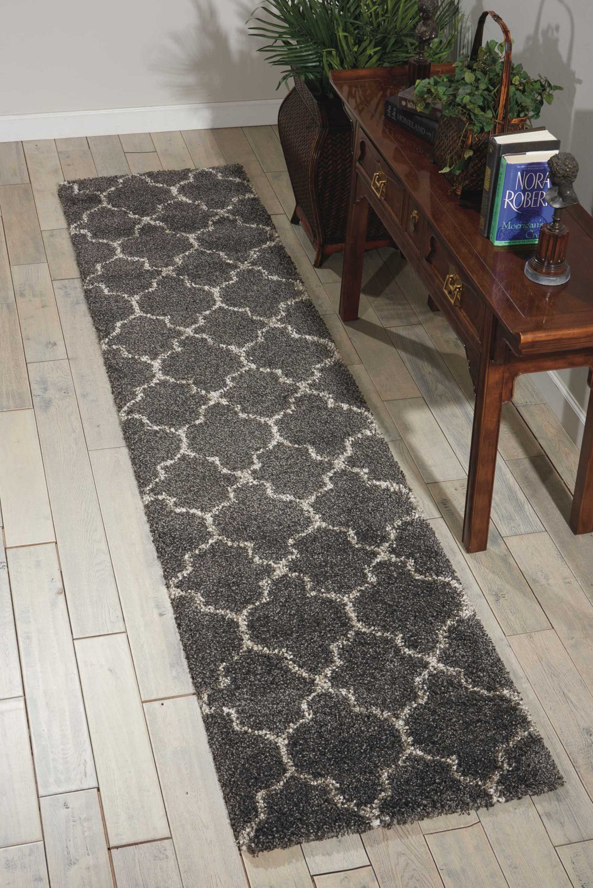 Amore AMOR2 Charcoal Rug - room scene