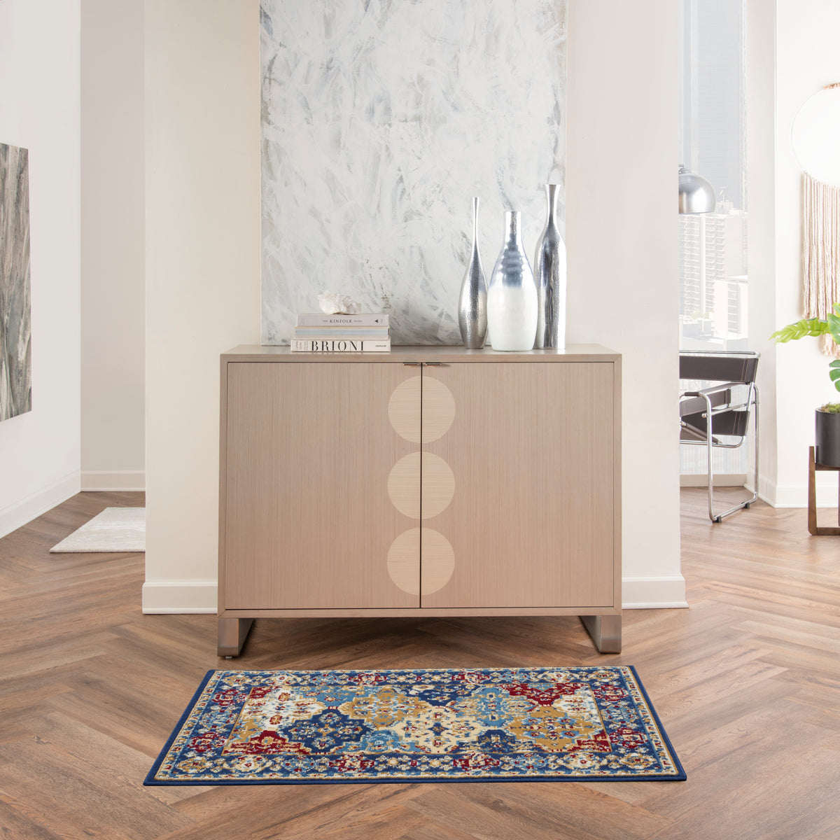Grafix GRF31 Multicolor Rug - room scene