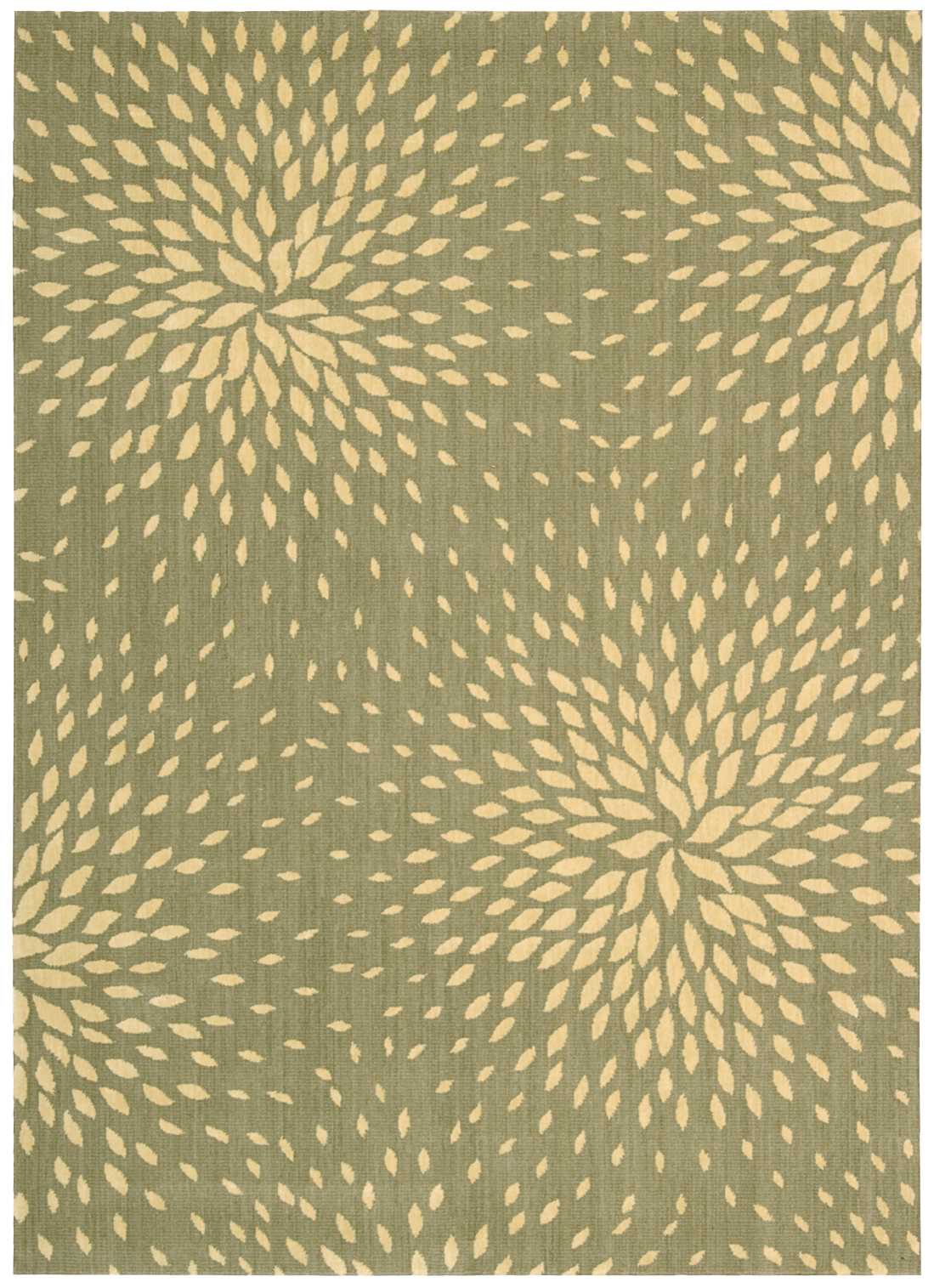 Capri CAP2 Light Green Rug - Rectangle