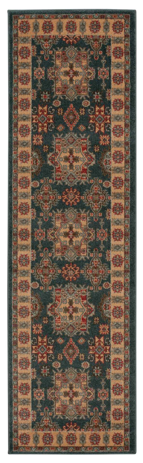 Maymana MYN12 Midnight Rug - room scene