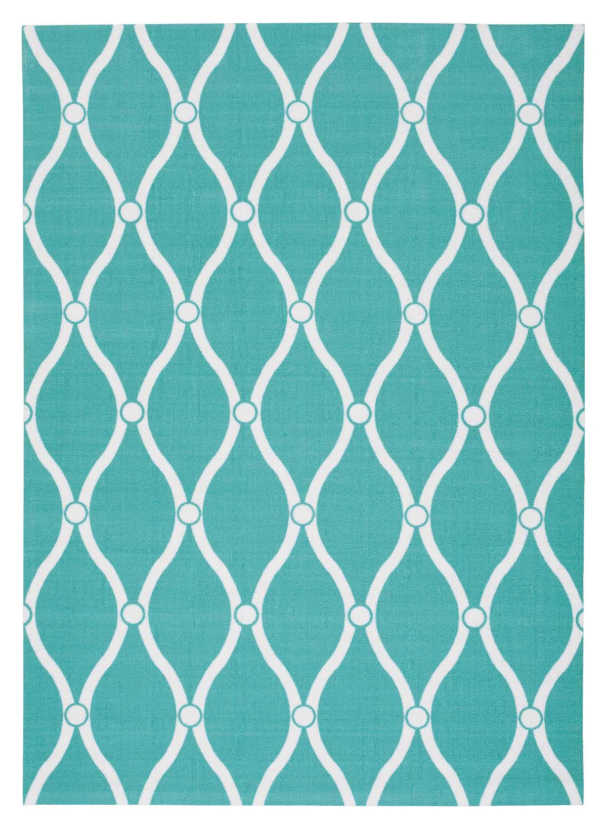 Home & Garden RS089 Aqua Rug - Rectangle