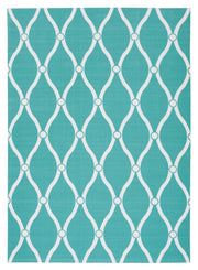 Home & Garden RS089 Aqua Rug - Rectangle