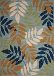 Caribbean CRB06 Blue Rug - Rectangle