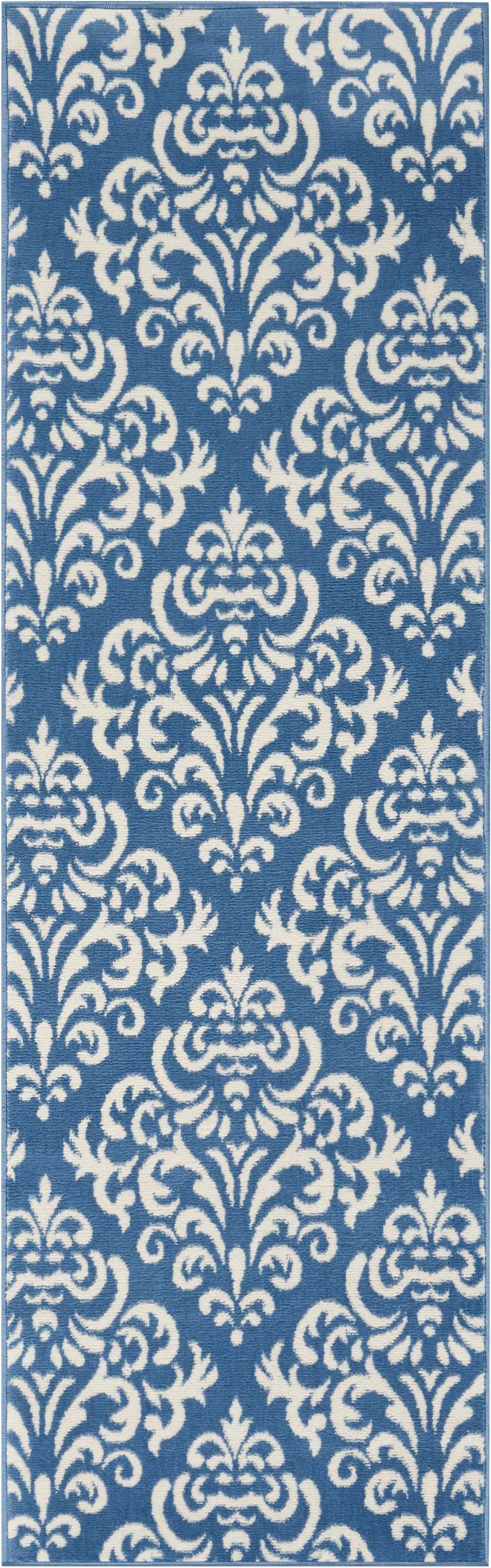 Grafix GRF06 Blue Rug - Runner