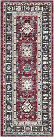 Fulton FUL03 Red Rug - Runner