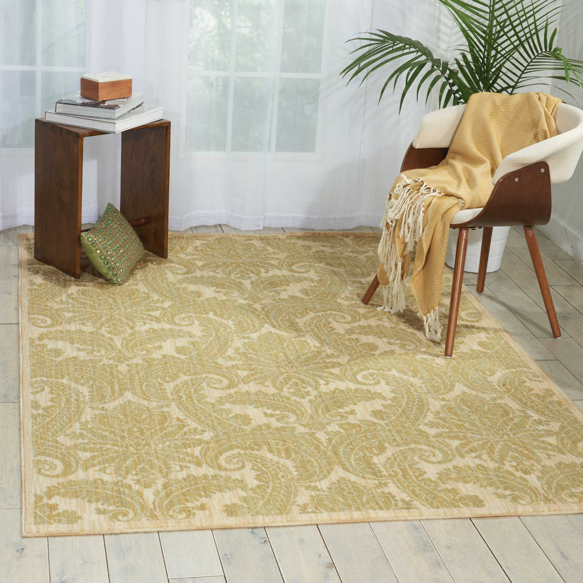 Aristo ARS05 Khaki Rug - room scene