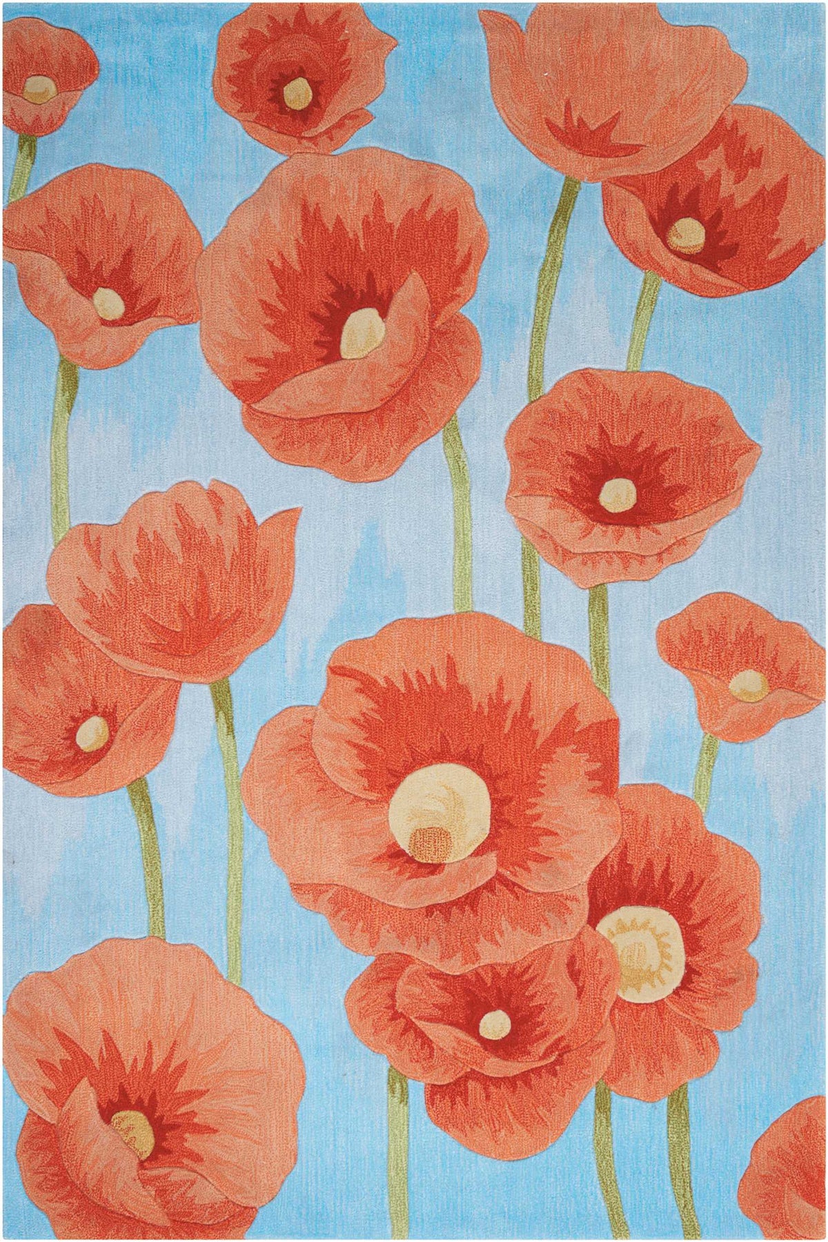 Contour CON79 Blue Rug - Rectangle