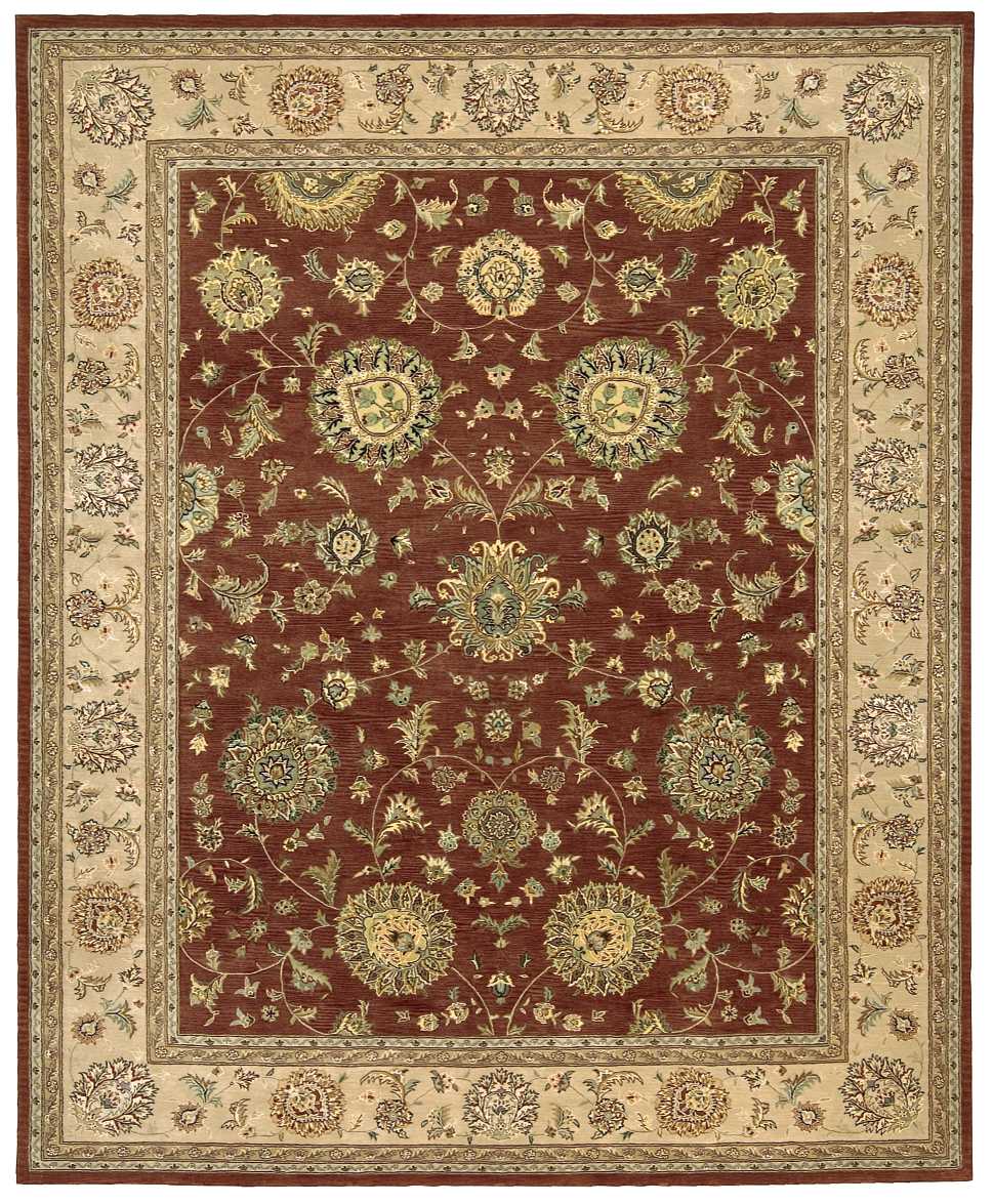 Nourison 2000 2258A Rust Rug - Rectangle