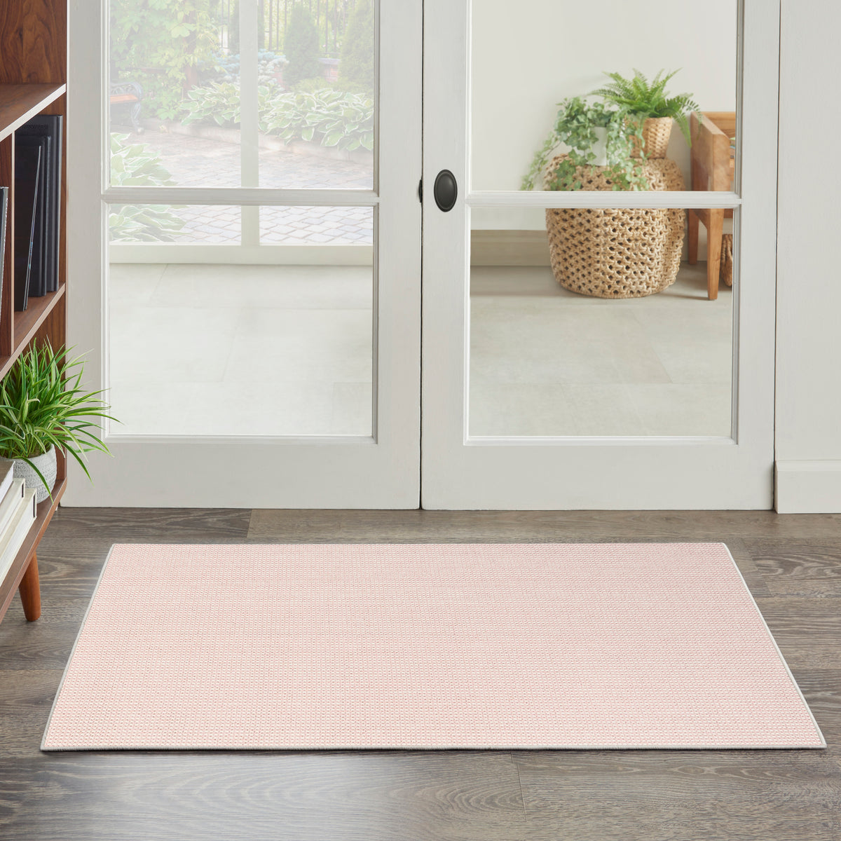 Natural Texture NTX01 Ivory Rose Rug - room scene