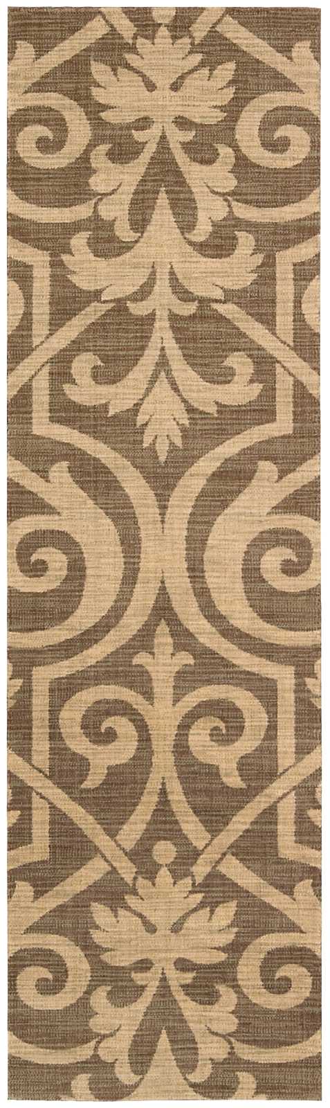 Riviera RI04 Mocha Rug - Runner