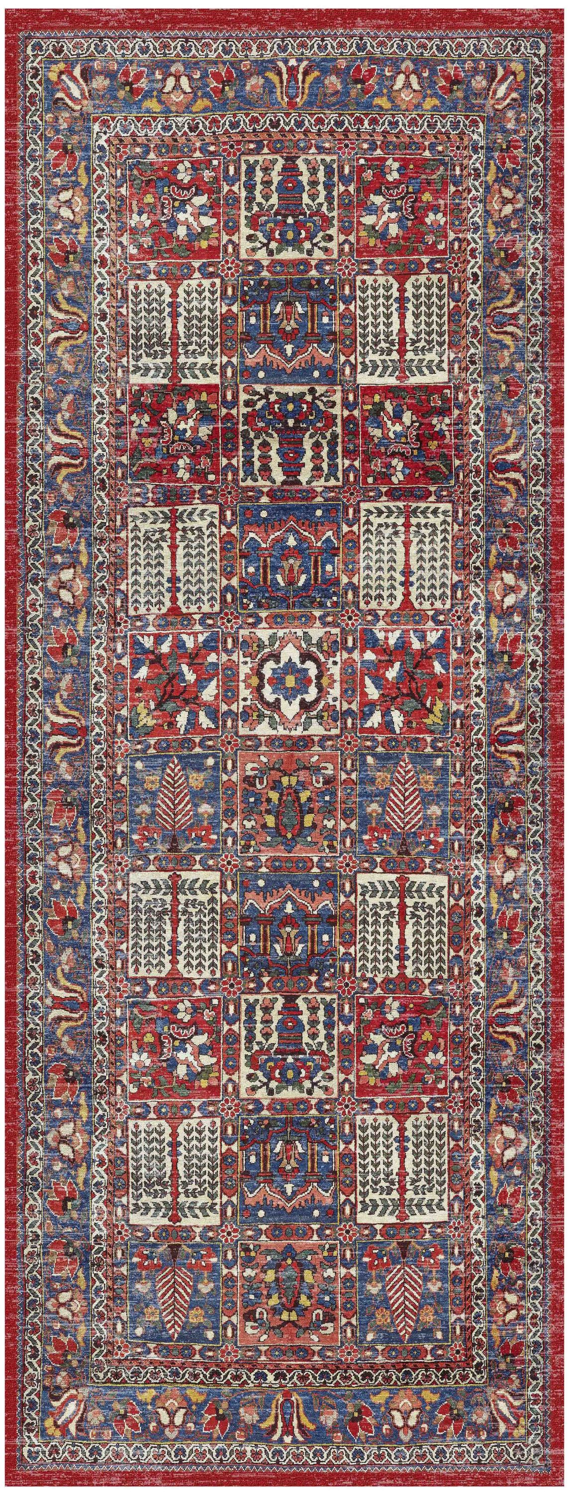 Fulton FUL05 Red Rug - Runner