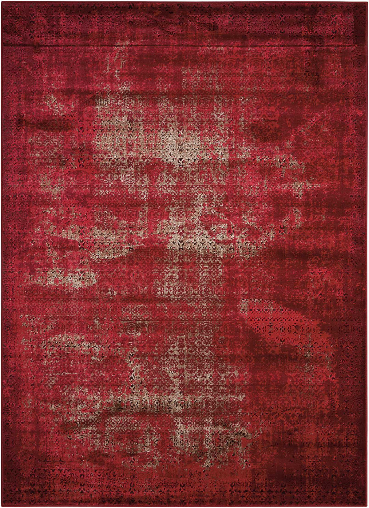 Karma KRM01 Red Rug - Rectangle