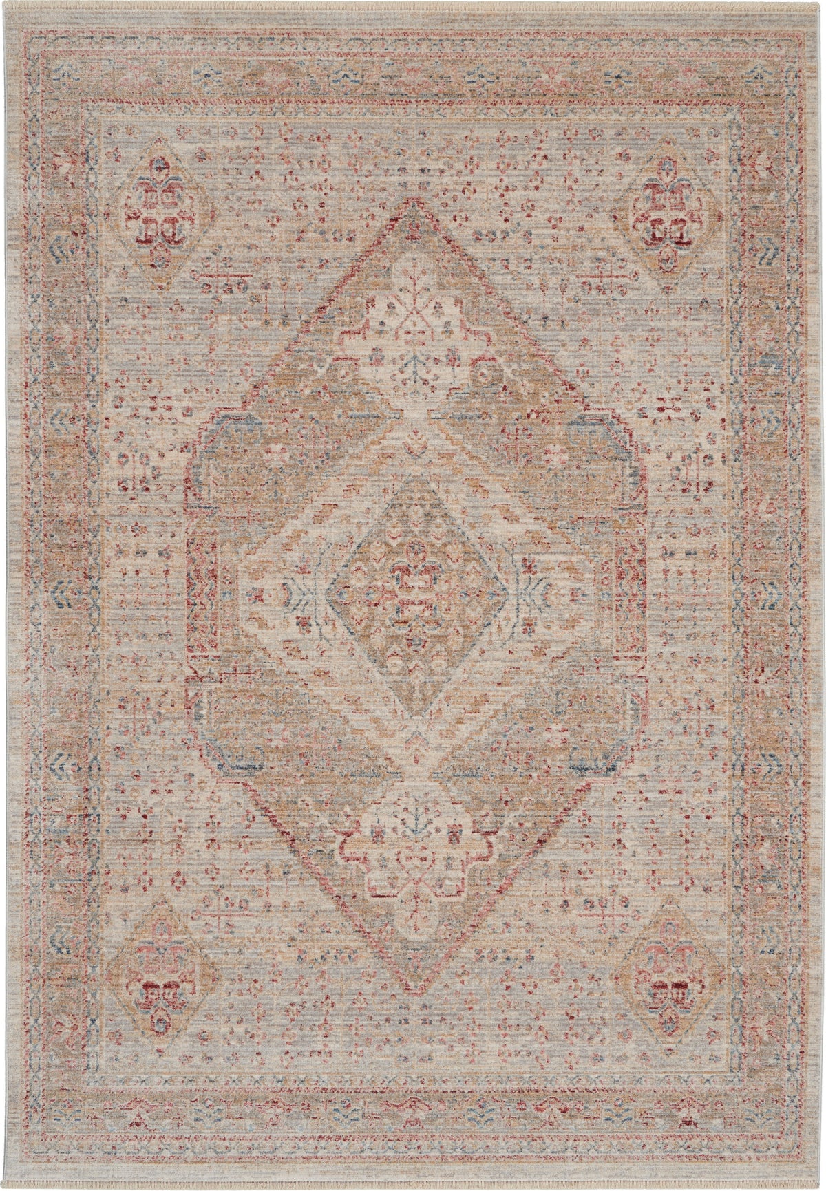Homestead HMS03 Beige Grey Rug - Rectangle