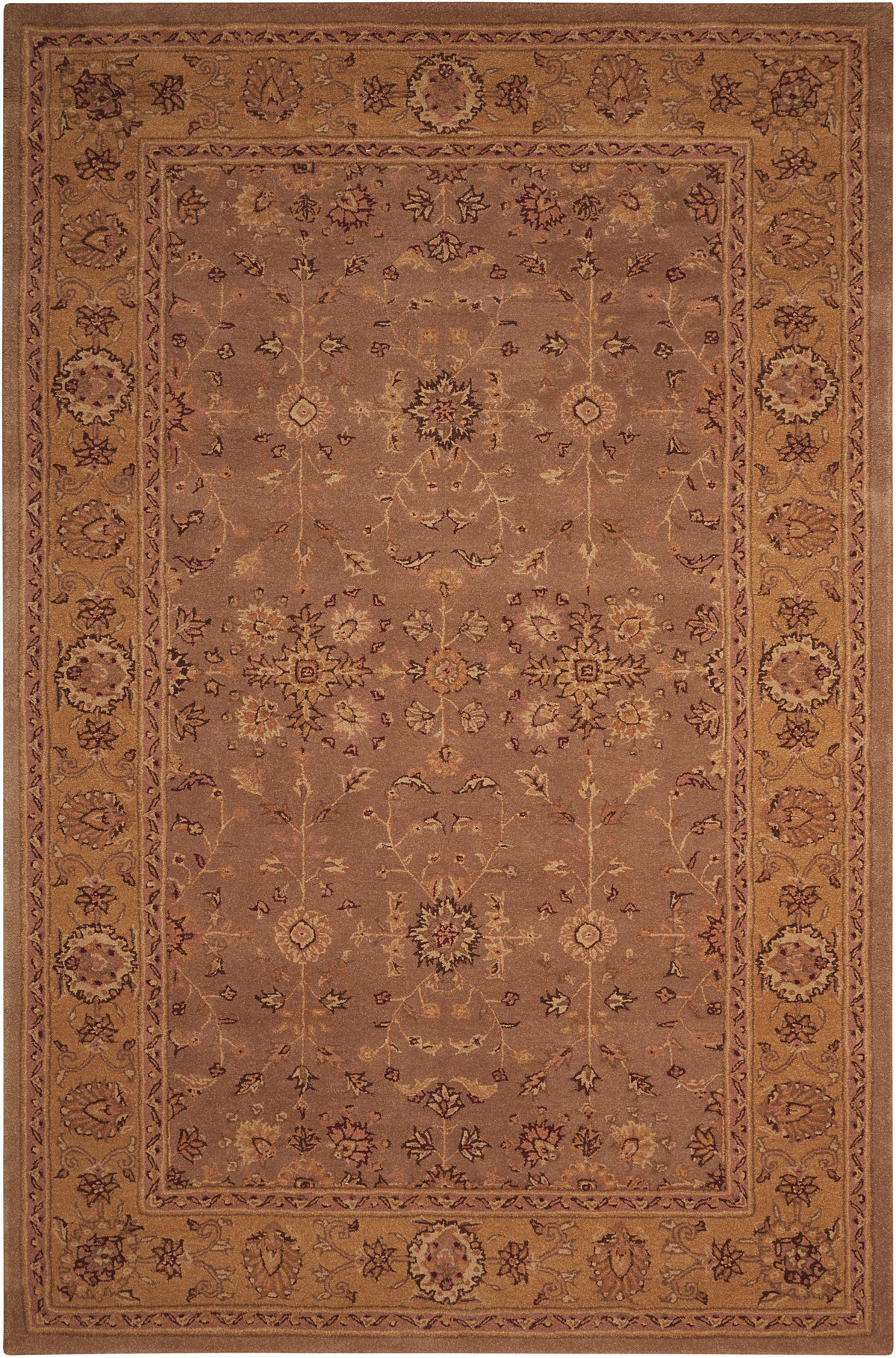 Heritage Hall HE02 Green Rug - Rectangle