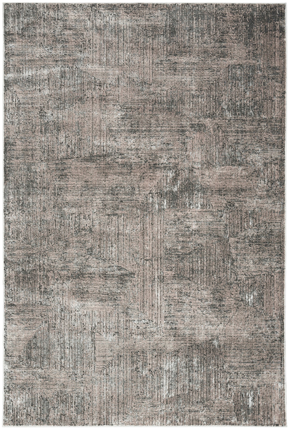 CK024 Irradiant IRR01 Black Ivory Rug - Rectangle