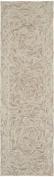 Interlock ITL03 Blue Ivory Rug - Runner