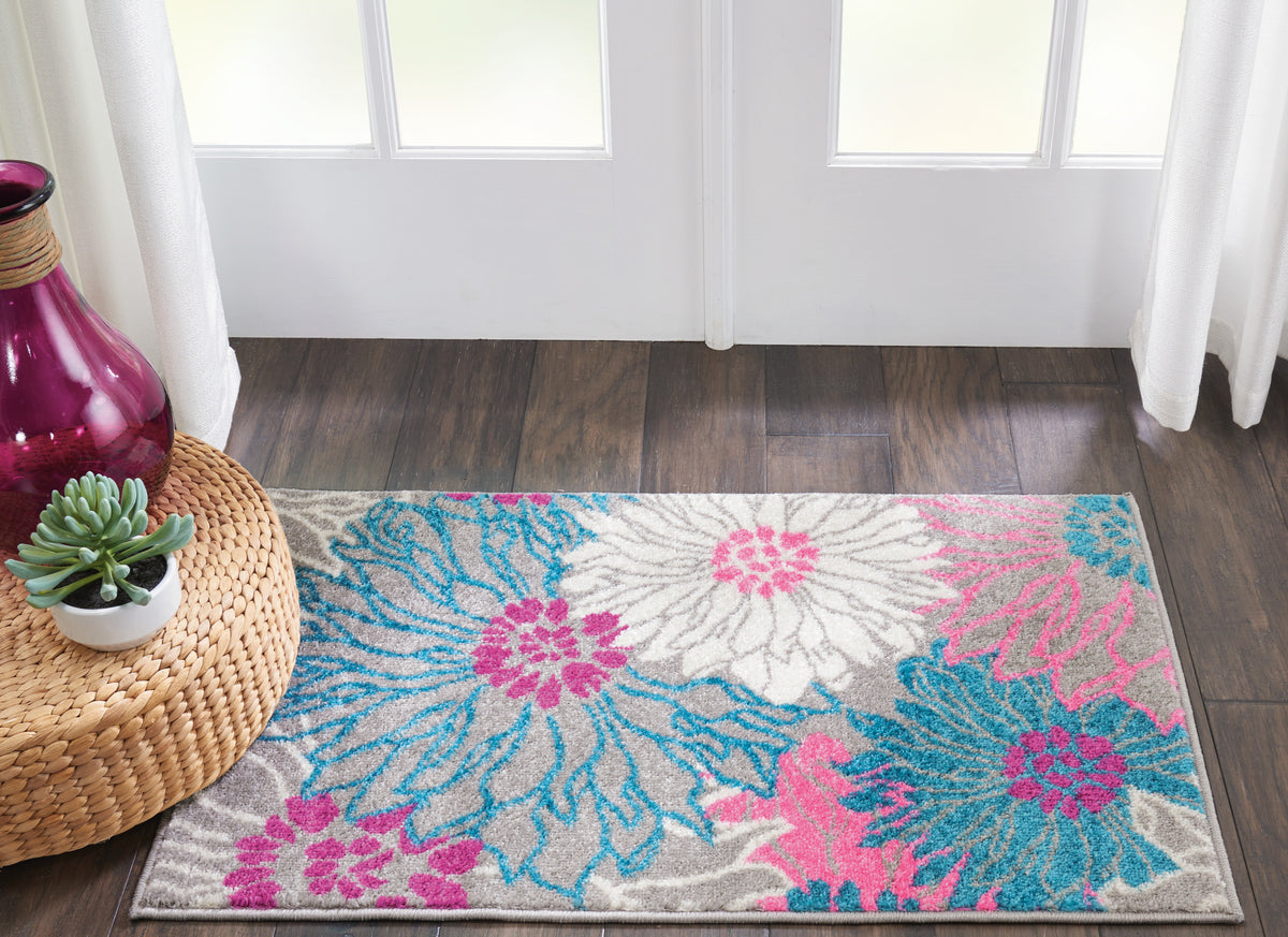 Passion PSN17 Grey Rug - room scene