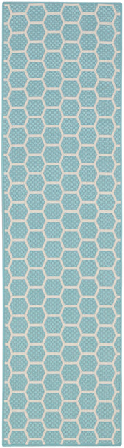 Twist Reversible TWS01 Aqua Rug - Runner