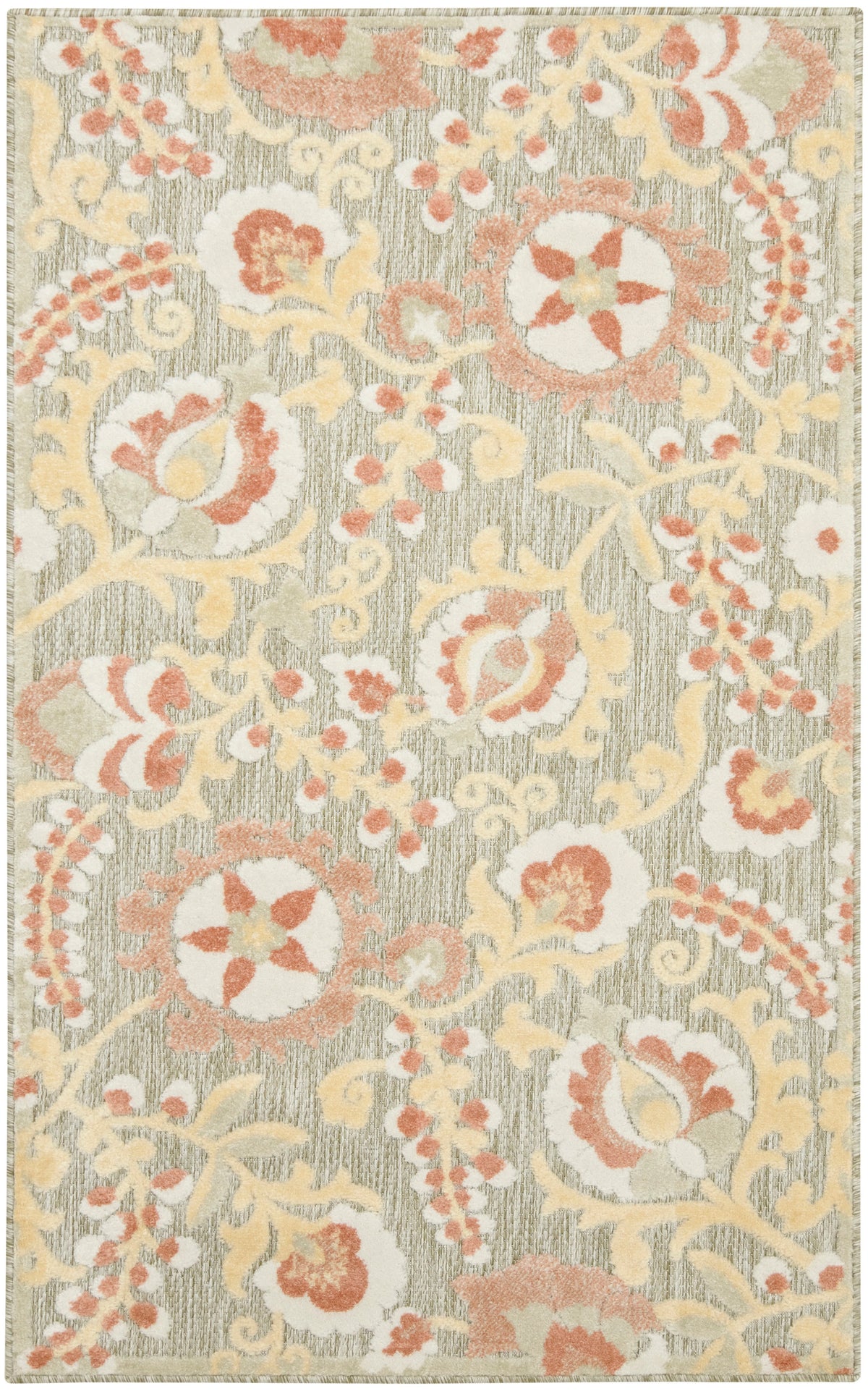 Aloha ALH17 Sage Rose Rug - Rectangle