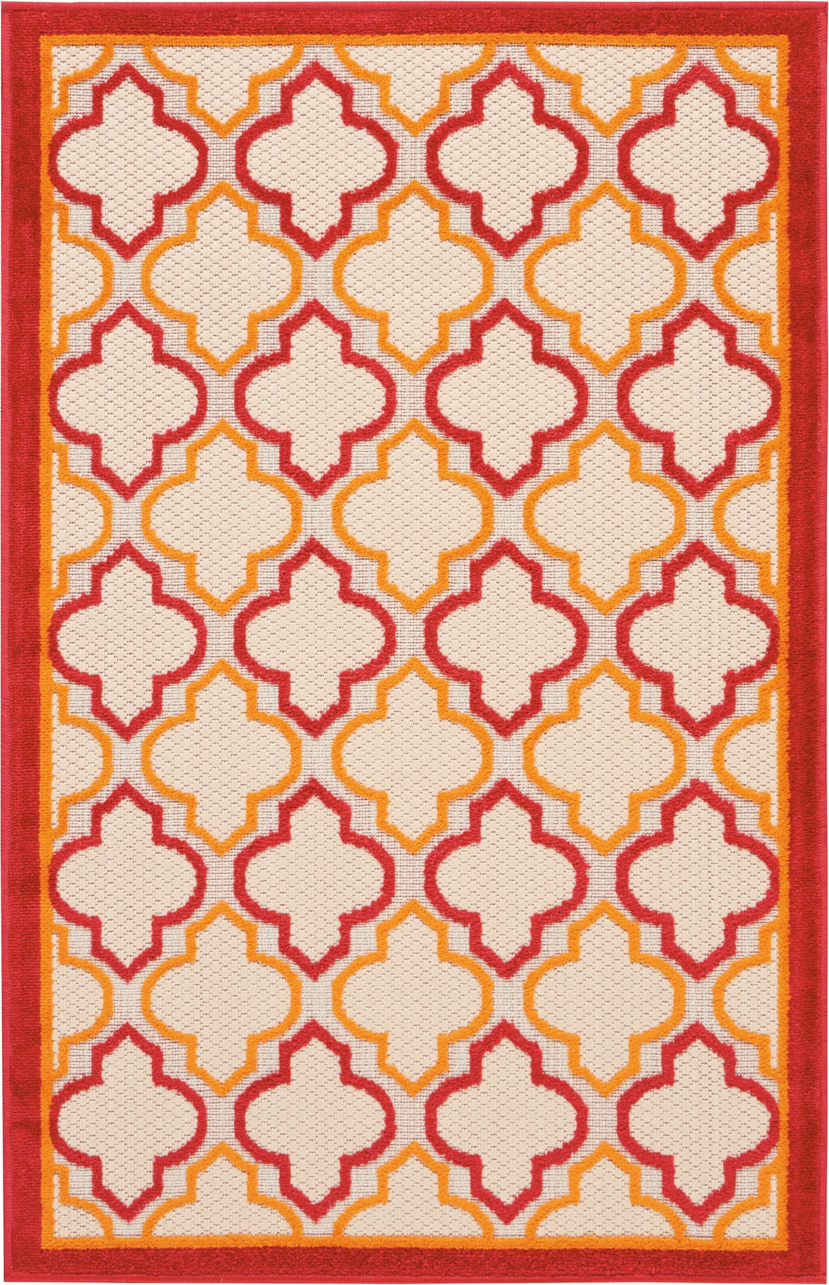 Aloha ALH06 Red Rug - Rectangle