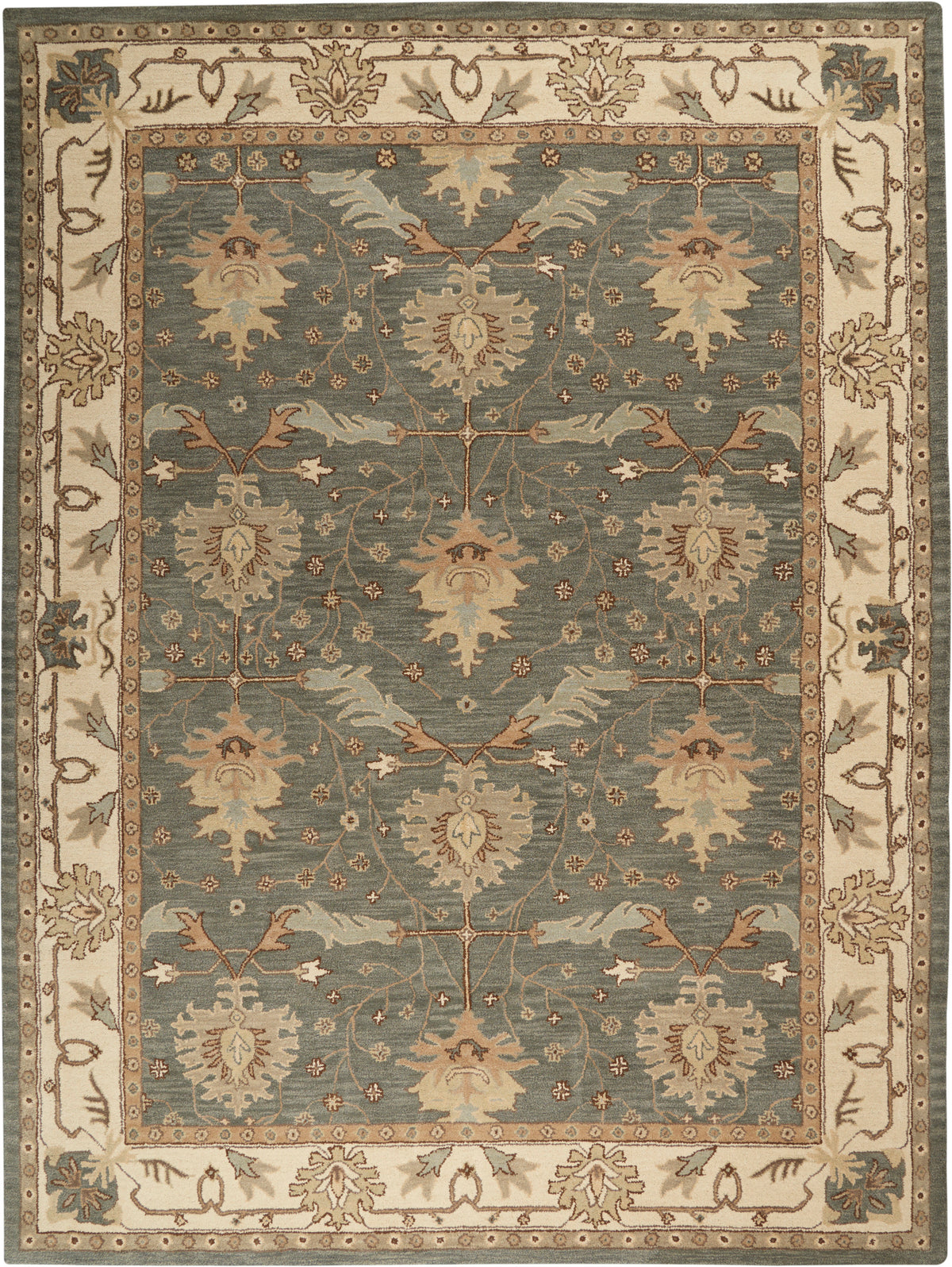 India House IH75 Blue Rug - Rectangle
