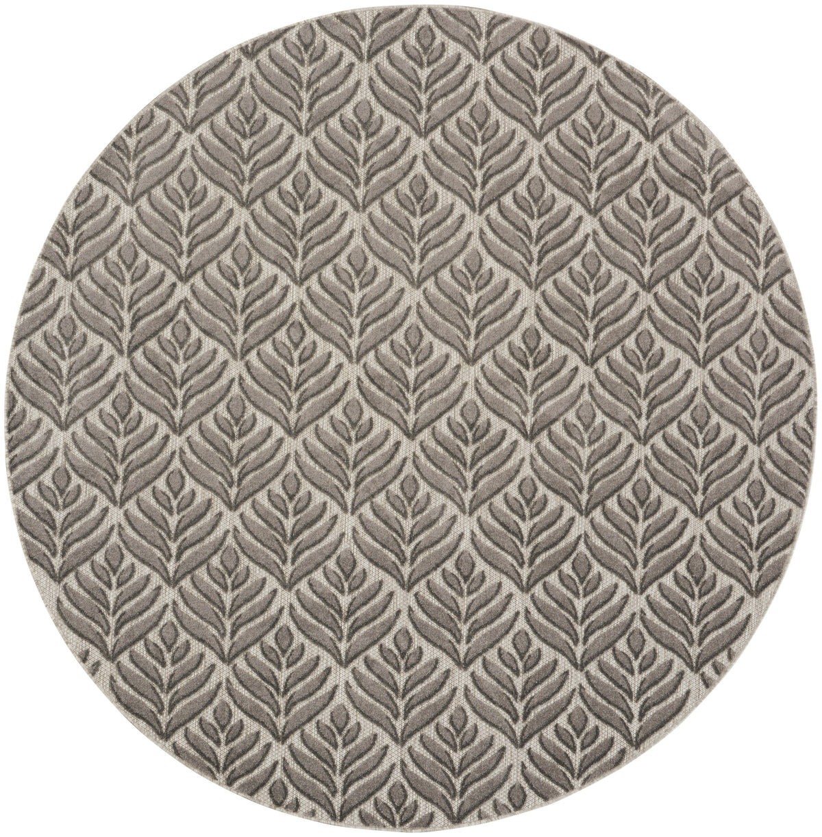 Aloha ALH35 Charcoal Rug - Round